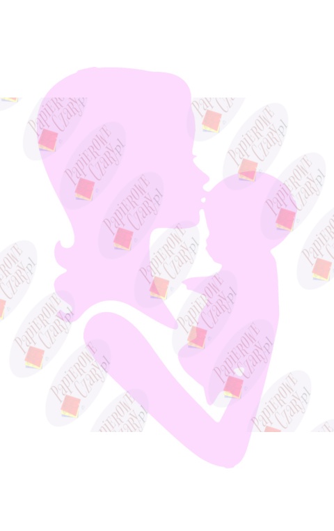 Mama z dzieckiem 1 Dekoracje z papieru