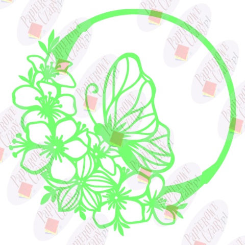 Motyl 13 Dekoracje z papieru Motyl 13 Dekoracje z papieru