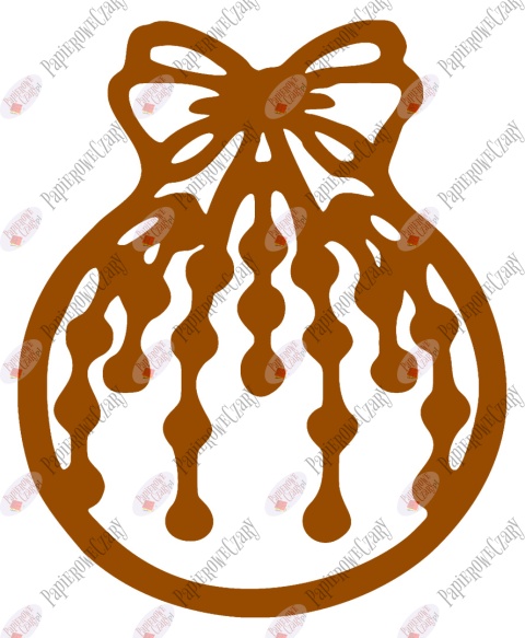 Bombka 6 Dekoracje z papieru