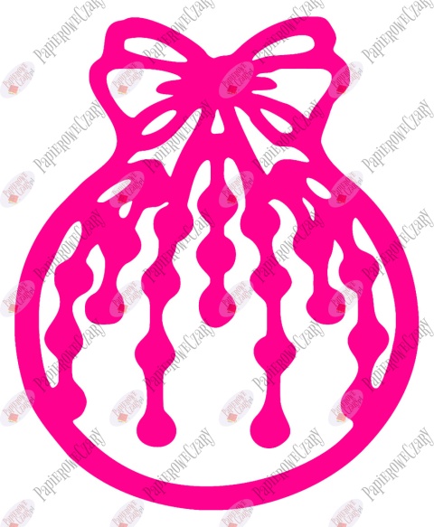 Bombka 6 Dekoracje z papieru