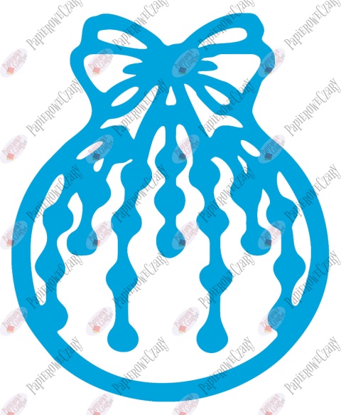 Bombka 6 Dekoracje z papieru