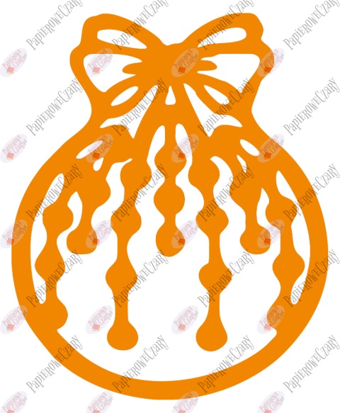 Bombka 6 Dekoracje z papieru