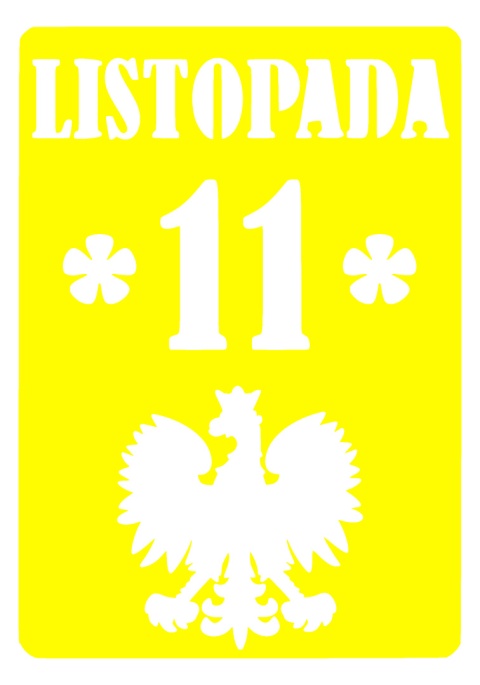 Kartka z kalendarza 11 Listopada 1 Dekoracje z papieru Kartka z kalendarza 11 Listopada 1 Dekoracje z papieru