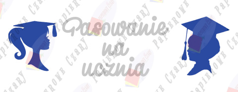 Zestaw 90 Pasowanie na ucznia Dekoracje z papieru