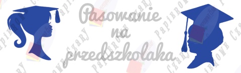 Zestaw 92 Pasowanie na przedszkolaka Dekoracje z papieru
