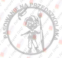 Pasowanie na przedszkolaka chłopiec z piórem 1 Dekoracje z papieru