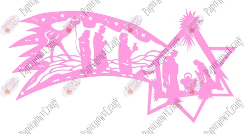 Gwiazda betlejemska 2 Dekoracje z papieru Gwiazda betlejemska 2 Dekoracje z papieru