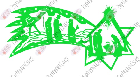 Gwiazda betlejemska 2 Dekoracje z papieru Gwiazda betlejemska 2 Dekoracje z papieru