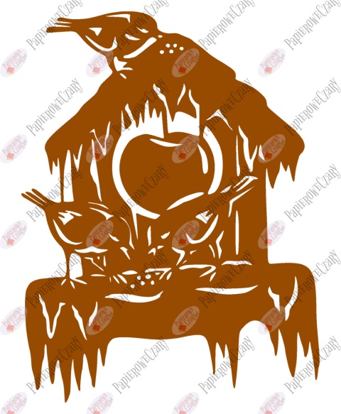 Karmnik 1 Dekoracje z papieru