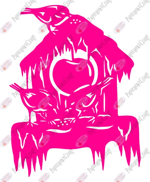 Karmnik 1 Dekoracje z papieru