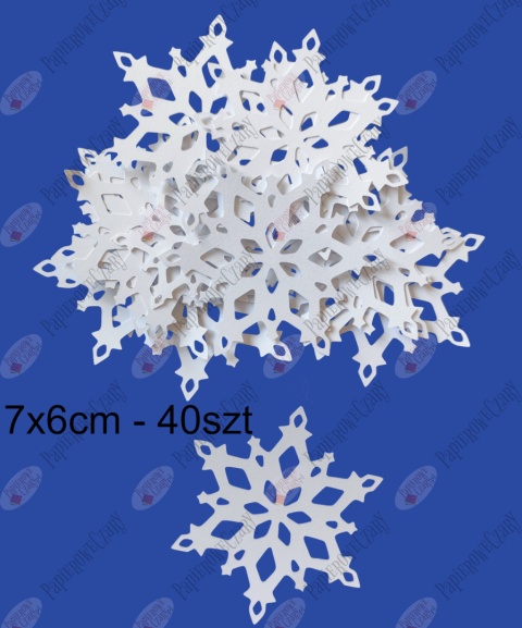 Płatek 1 Śnieżynka Gwiazdka Pakiet Dekoracje z papieru