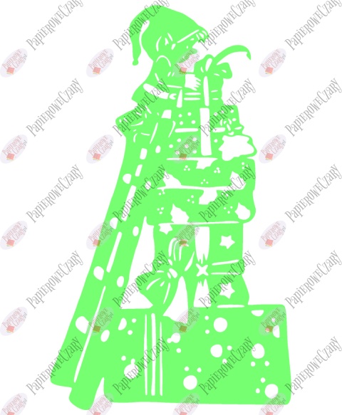 Prezent 1 Dekoracje z papieru