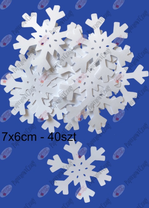 Płatek 5 Śnieżynka Gwiazdka Pakiet Dekoracje z papieru