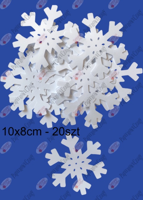 Płatek 5 Śnieżynka Gwiazdka Pakiet Dekoracje z papieru