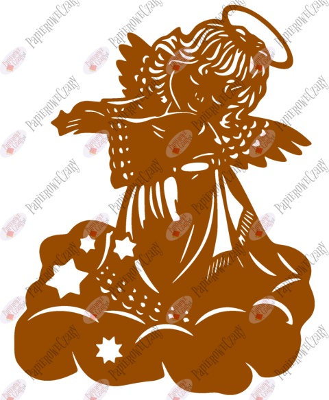 Anioł 3 Dekoracje z papieru