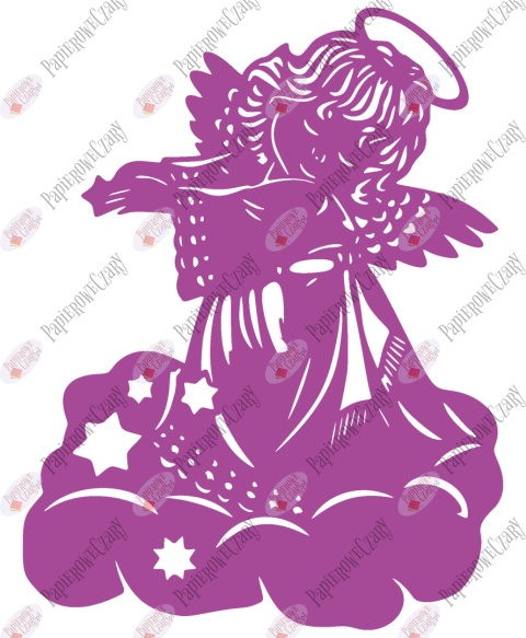 Anioł 3 Dekoracje z papieru