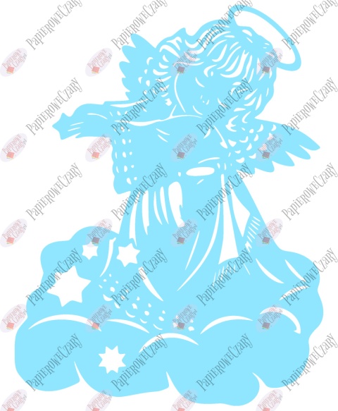 Anioł 3 Dekoracje z papieru