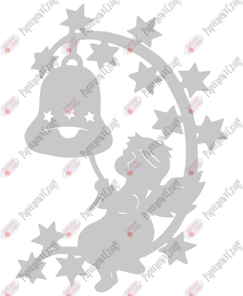 Anioł 6 Dekoracje z papieru