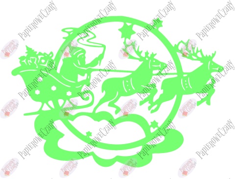 Zaprzęg 1 Dekoracje z papieru