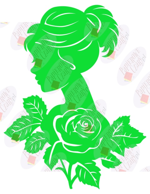 Kobieta 5 Dekoracje z papieru Kobieta 5 Dekoracje z papieru