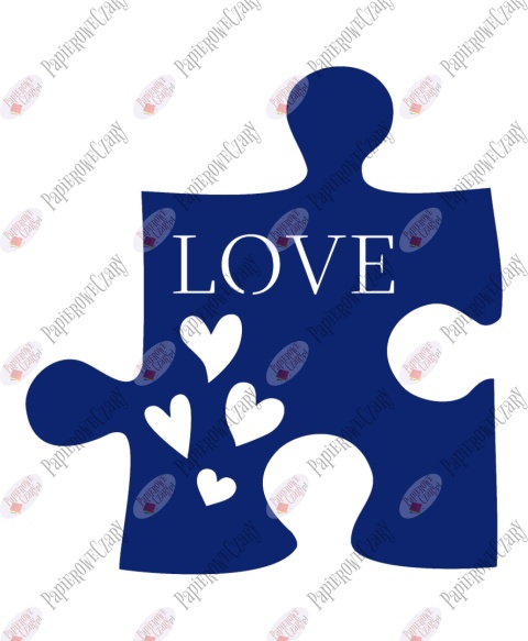 Puzzel serce 2 Dekoracje z papieru