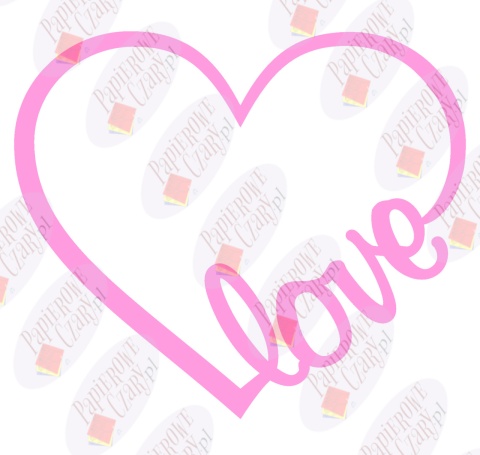 Serce 32 Dekoracje z papieru Serce 32 Dekoracje z papieru