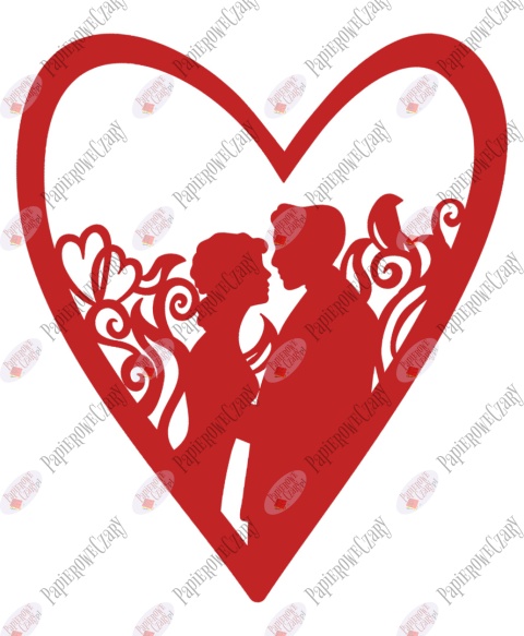 Serce 34 Dekoracje z papieru