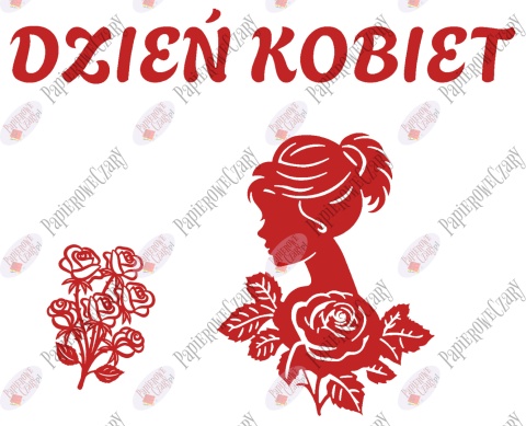 Zestaw 148 Dzień Kobiet Dekoracje z papieru