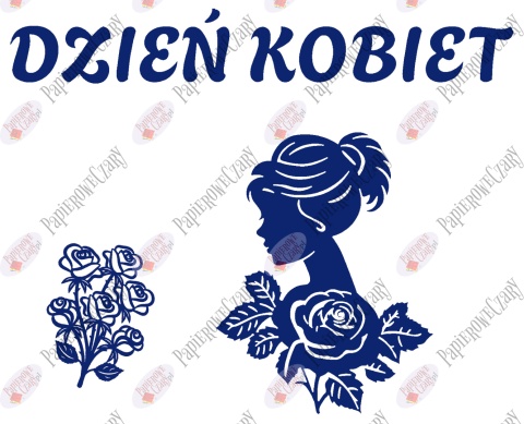 Zestaw 148 Dzień Kobiet Dekoracje z papieru