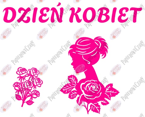 Zestaw 148 Dzień Kobiet Dekoracje z papieru