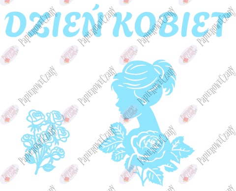 Zestaw 148 Dzień Kobiet Dekoracje z papieru