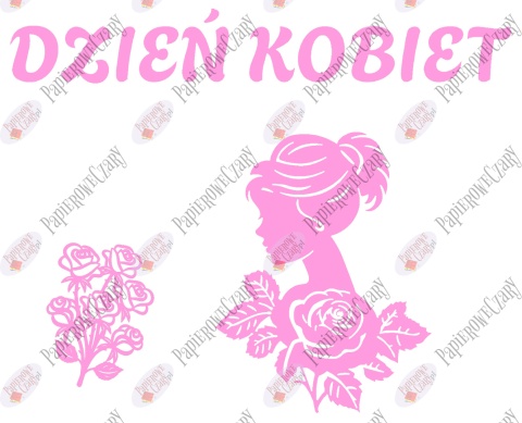 Zestaw 148 Dzień Kobiet Dekoracje z papieru