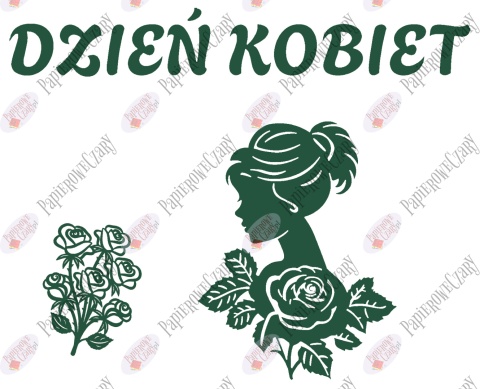 Zestaw 148 Dzień Kobiet Dekoracje z papieru