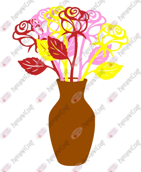 Zestaw 9 Dekoracje z papieru