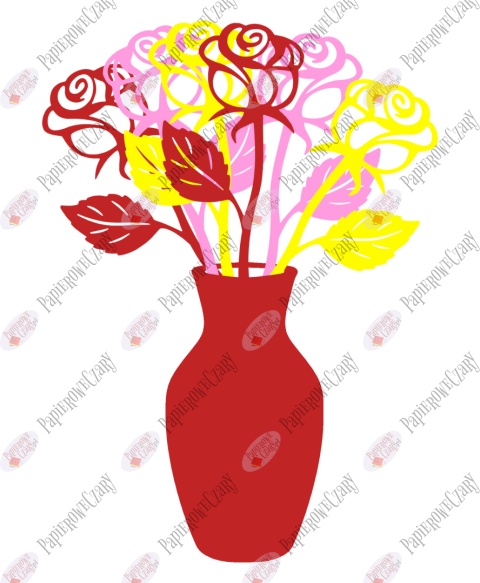 Zestaw 9 Dekoracje z papieru