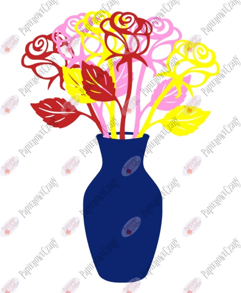 Zestaw 9 Dekoracje z papieru