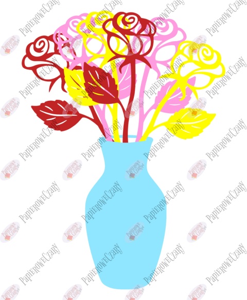 Zestaw 9 Dekoracje z papieru