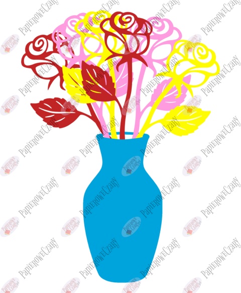 Zestaw 9 Dekoracje z papieru