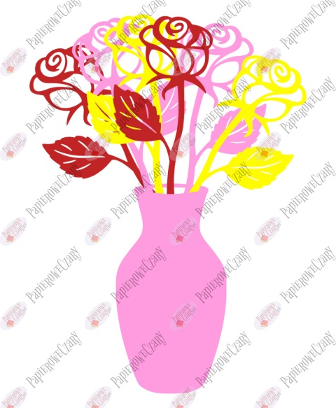 Zestaw 9 Dekoracje z papieru