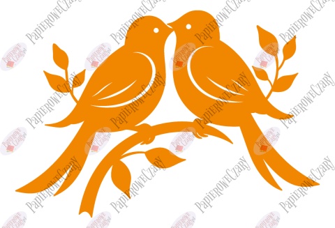 Ptaszek 8 Dekoracje z papieru