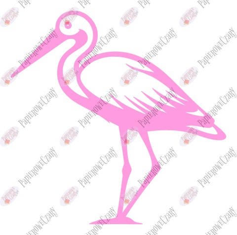 Bocian 5 Dekoracje z papieru