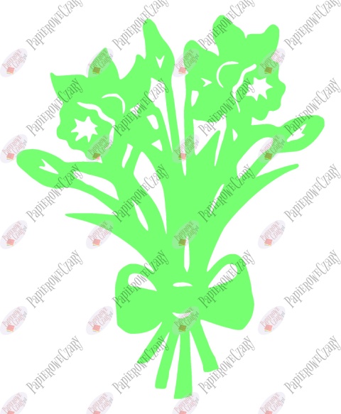 Bukiet 3 Dekoracje z papieru