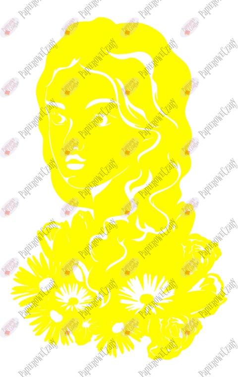 Kobieta 7 Dekoracje z papieru