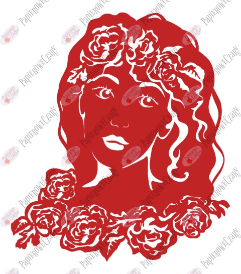 Kobieta 8 Dekoracje z papieru