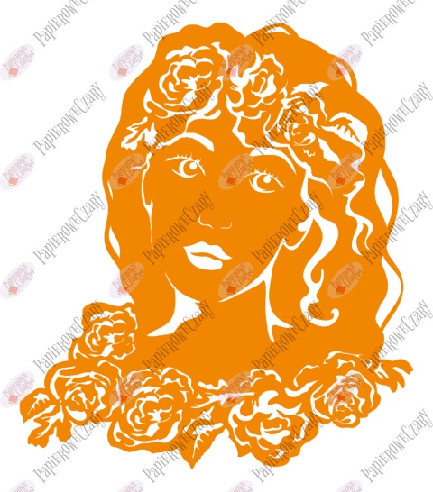 Kobieta 8 Dekoracje z papieru