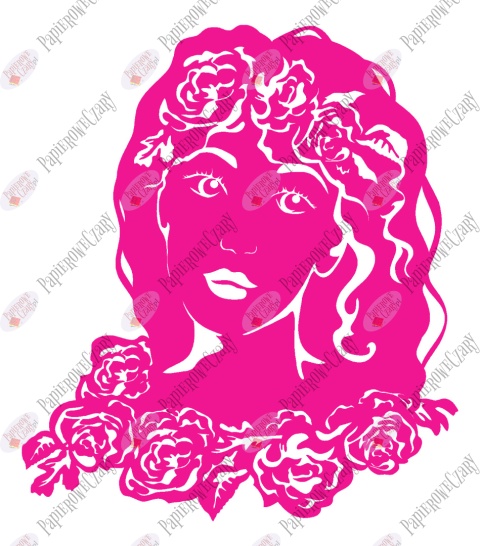 Kobieta 8 Dekoracje z papieru