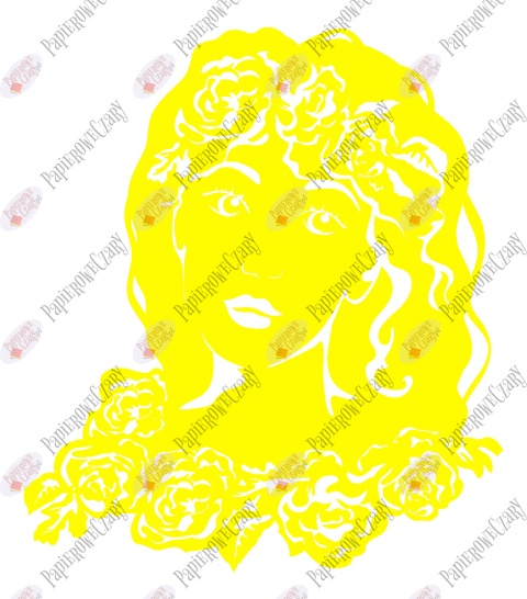 Kobieta 8 Dekoracje z papieru