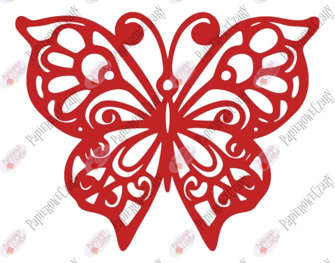 Motyl 8 Dekoracje z papieru