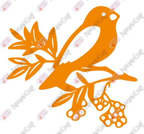 Ptaszek 6 Dekoracje z papieru