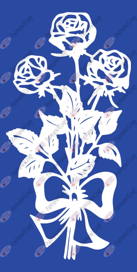 Róża 2 Dekoracje z papieru